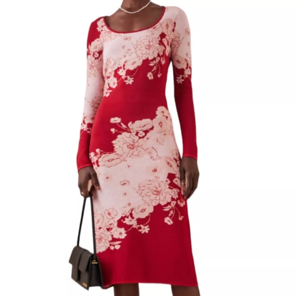 Cara Cara Taylor Dress in Floral Wonderland Spice
